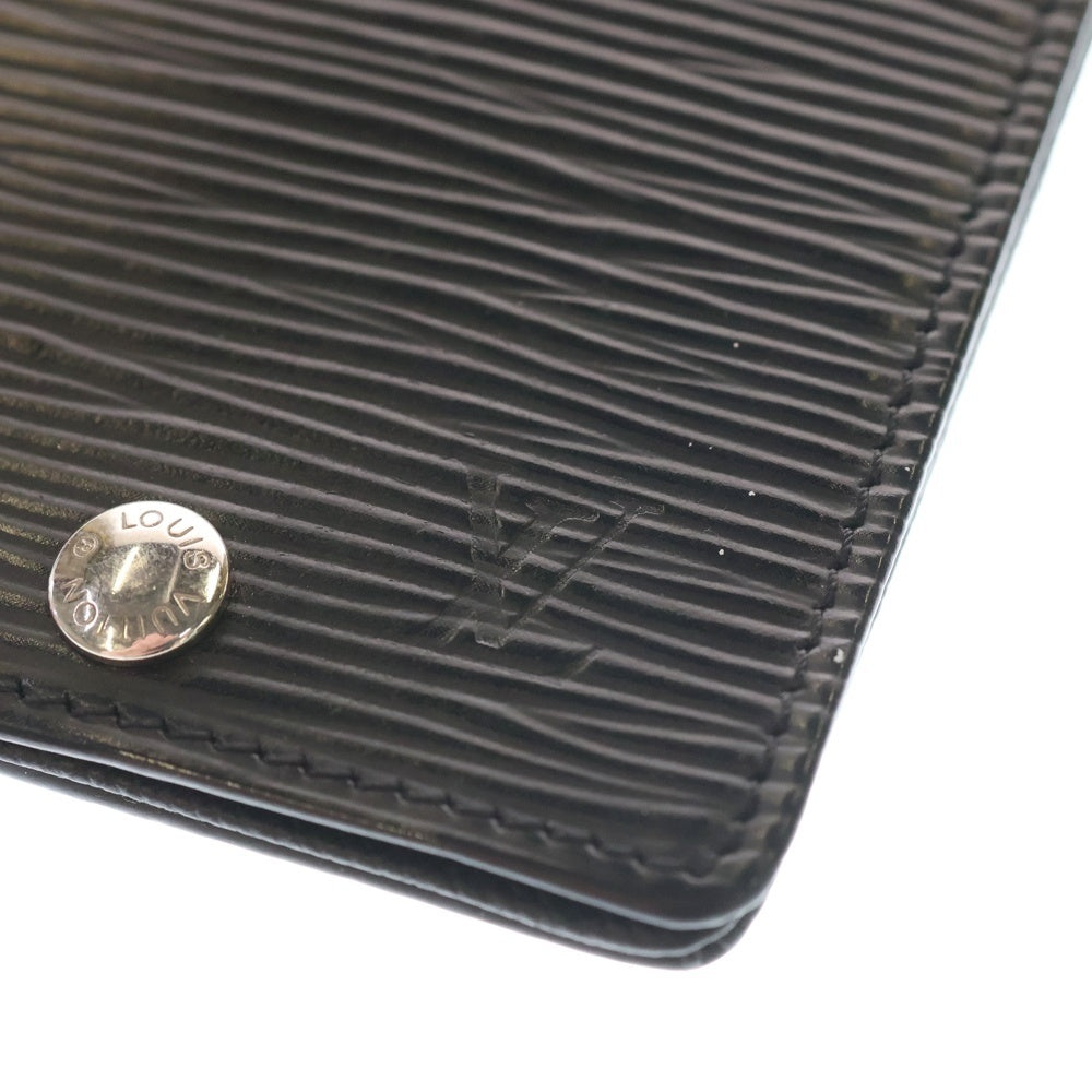 LOUIS VUITTON(ルイヴィトン) ポルトカルトID バンドリエール エピ カードケース ブラック M60082