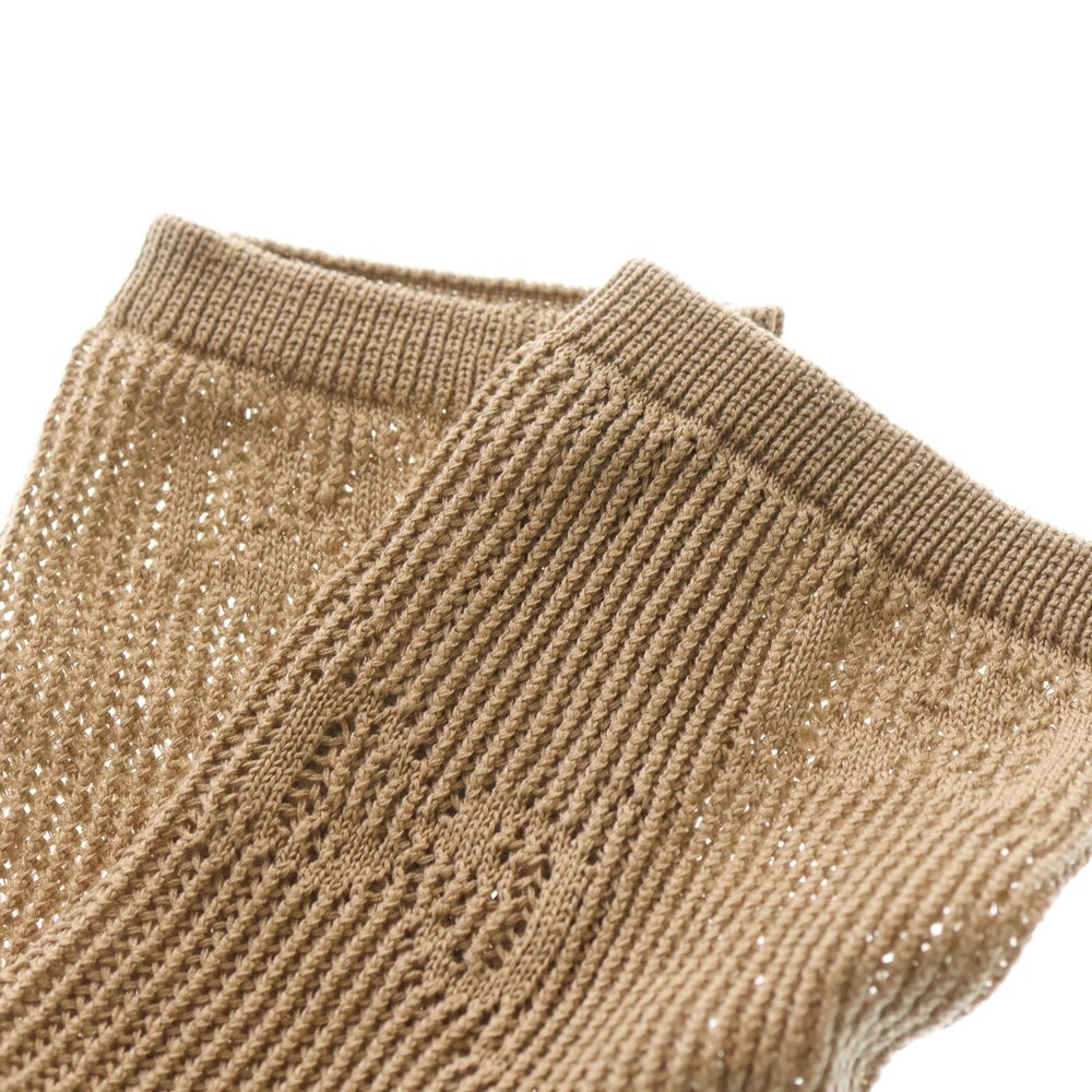 GUCCI(グッチ) Socks GG総柄 ニットソックス 靴下 ベージュ