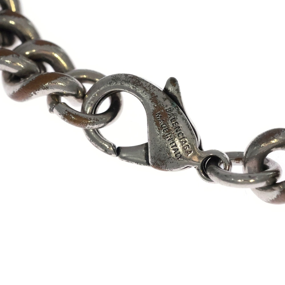 BALENCIAGA(バレンシアガ) BB Icon Gourmette BBロゴ チェーン