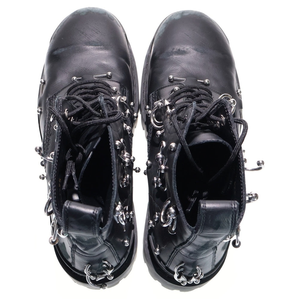 BALENCIAGA(バレンシアガ) STRIKE 20MM ストライクピアーシングレザーブーツ ブラック 763495