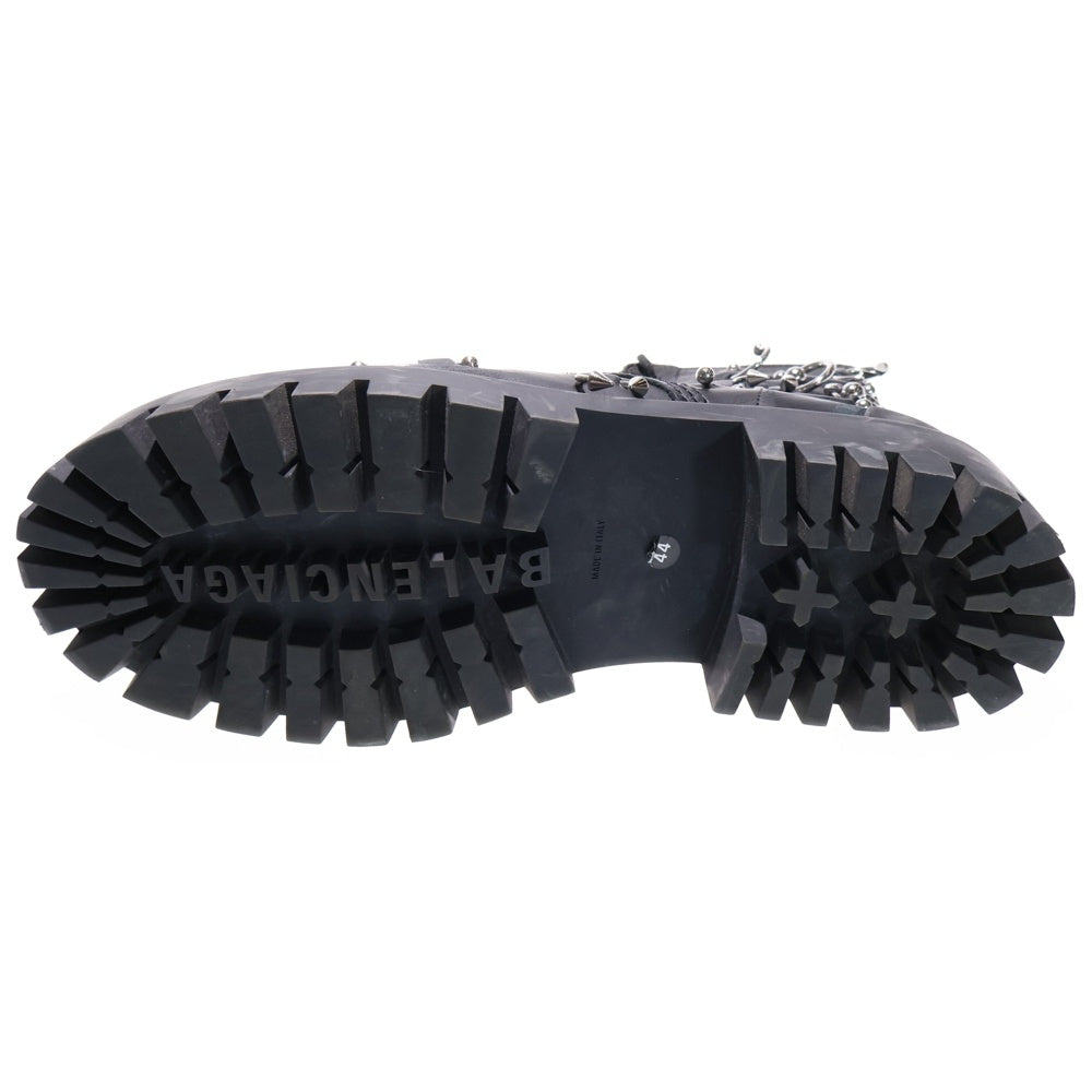 BALENCIAGA(バレンシアガ) STRIKE 20MM ストライクピアーシングレザーブーツ ブラック 763495