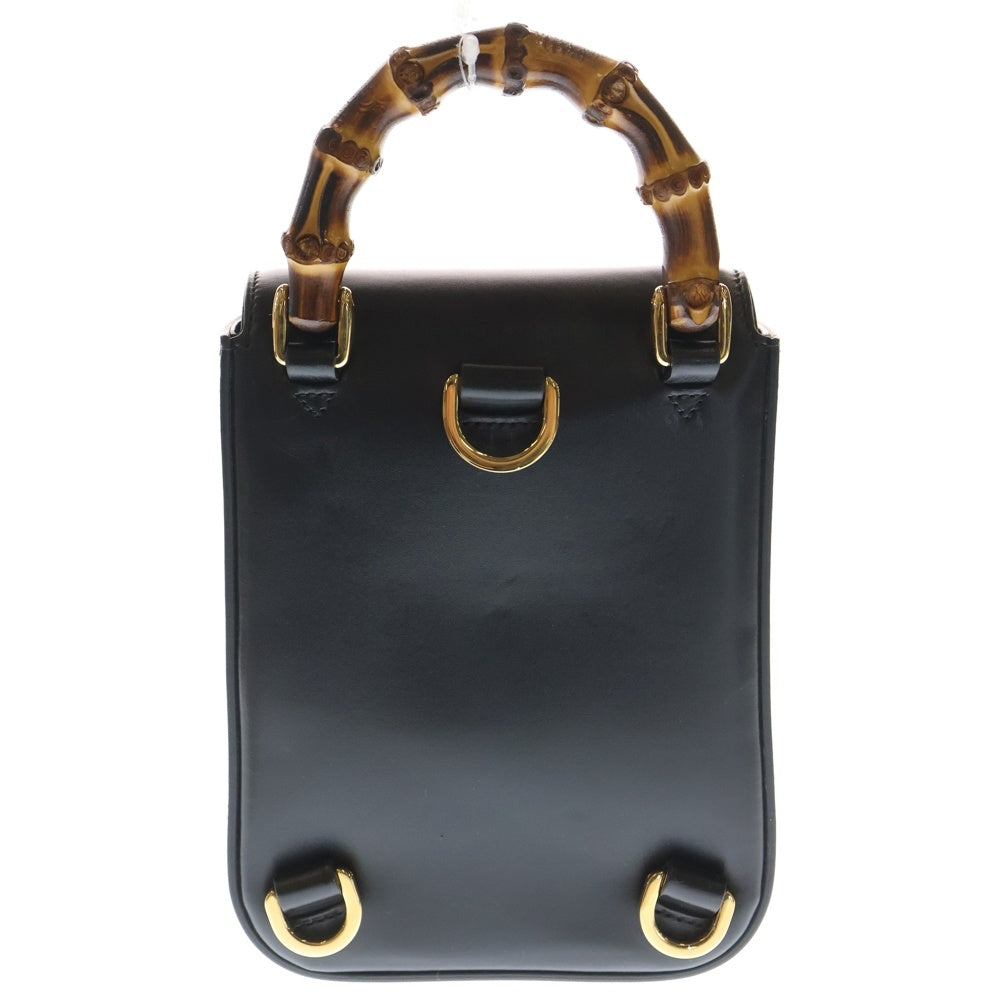 GUCCI(グッチ) Bamboo Mini Bag バンブーミニ 3WAY ショルダーバッグ