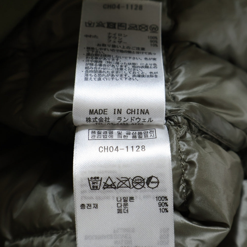 CHUMS(チャモス) 3-in-1 DOWN COAT ダウン ファーコート カーキ CH04-1128