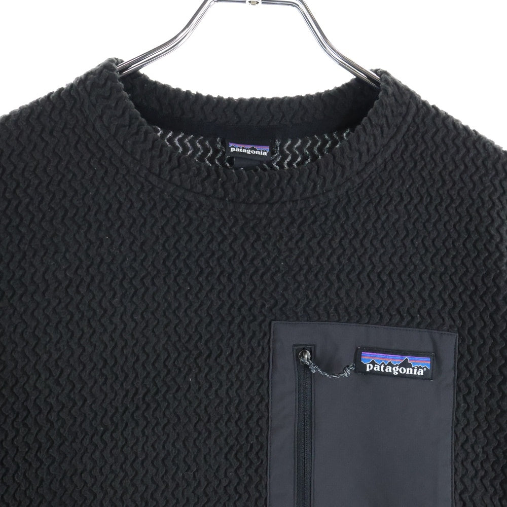 PATAGONIA(パタゴニア) Air Crewneck Pullover エアークルーネック プルオーバー 長袖Tシャツ ブラック STY40235FA20