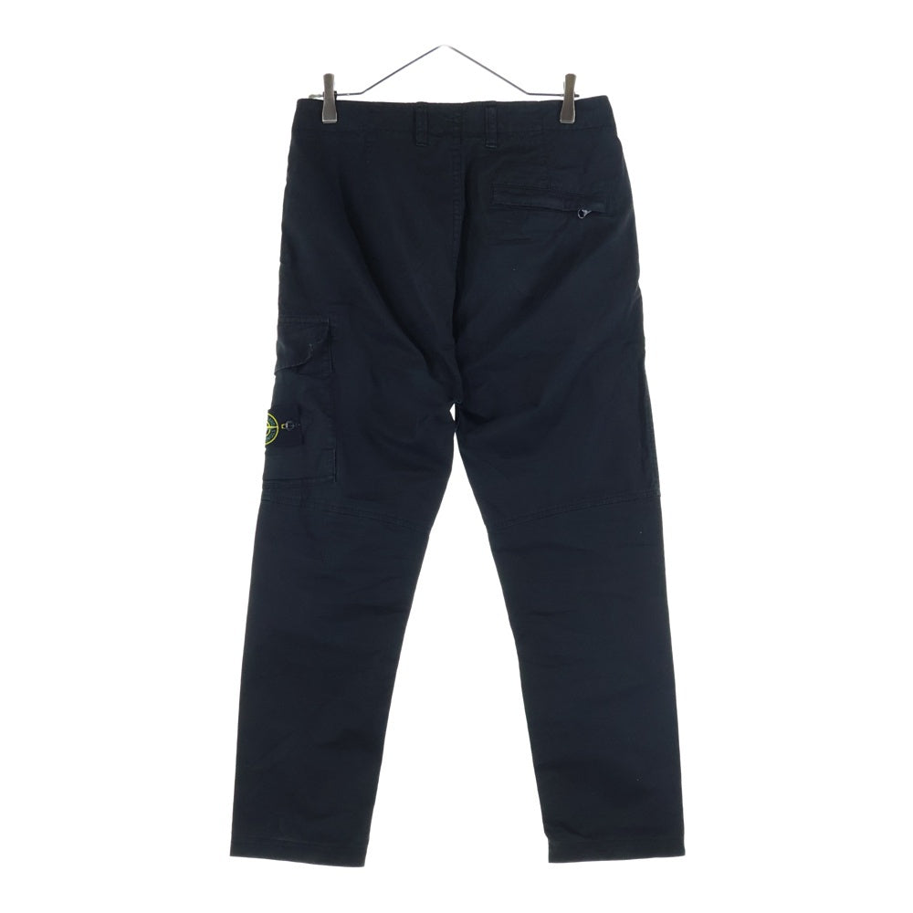STONE ISLAND(ストーンアイランド) Cargo Pants ロゴワッペン カーゴパンツ ブラック 751531410
