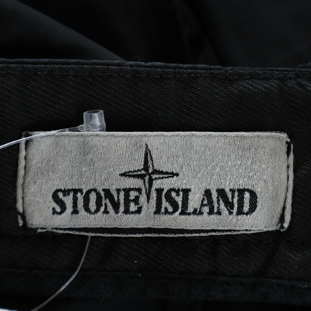 STONE ISLAND(ストーンアイランド) Cargo Pants ロゴワッペン カーゴパンツ ブラック 751531410