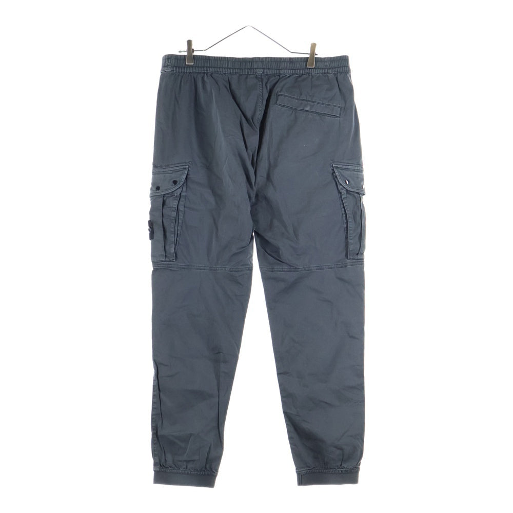 STONE ISLAND(ストーンアイランド) Cargo Pants ロゴワッペン フェード加工カーゴパンツ グレー 741531309