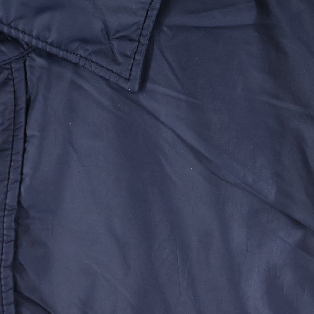 STONE ISLAND(ストーンアイランド) Nylon Buttoned Up Shirt ロゴワッペン ナイロンシャツジャケット ネイビー 57151F311