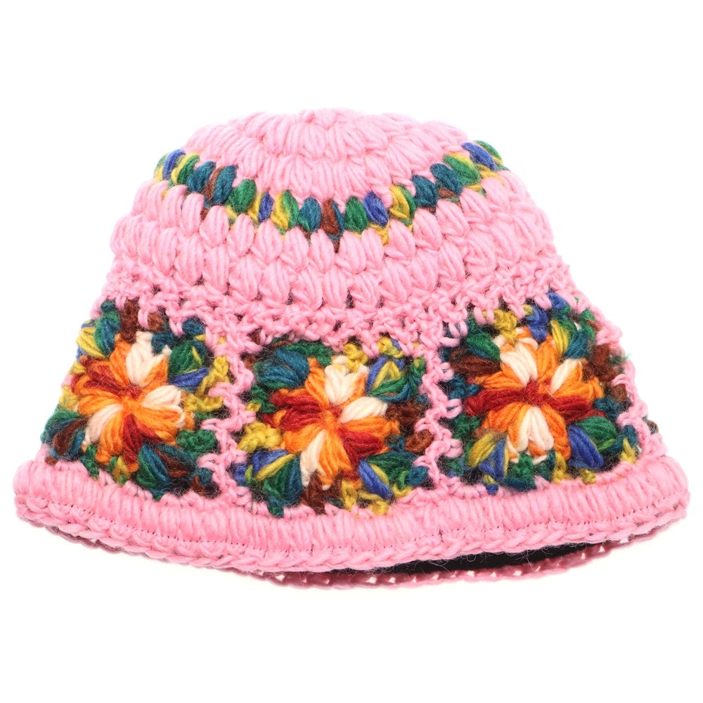 SUPREME(シュプリーム) 25SS Crochet Beanie クロシェ ビーニー ニット帽 ピンク レディース