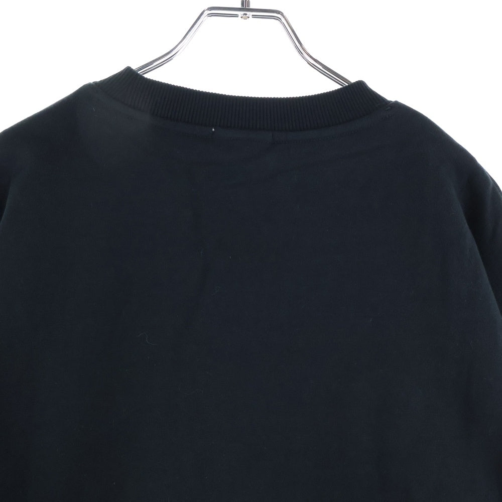 KITH(キス) Signature Rose Crewneck シグネチャーローズクルーネック スウェットトレーナー ブラック KHM033164-001