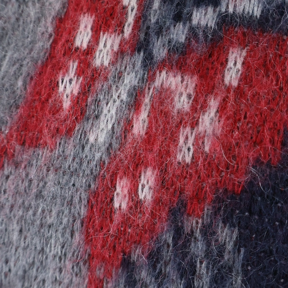 Needles(ニードルス) 22AW MOHIAR PAPILLON CARDIGAN モヘア パピヨン カーディガン グレー LQ275