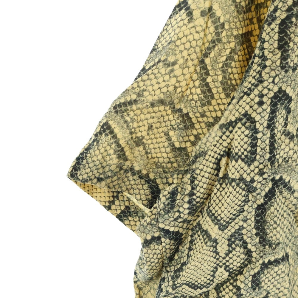 WACKO MARIA(ワコマリア) PYTHON HAWAIIAN SHIRT パイソンプリント