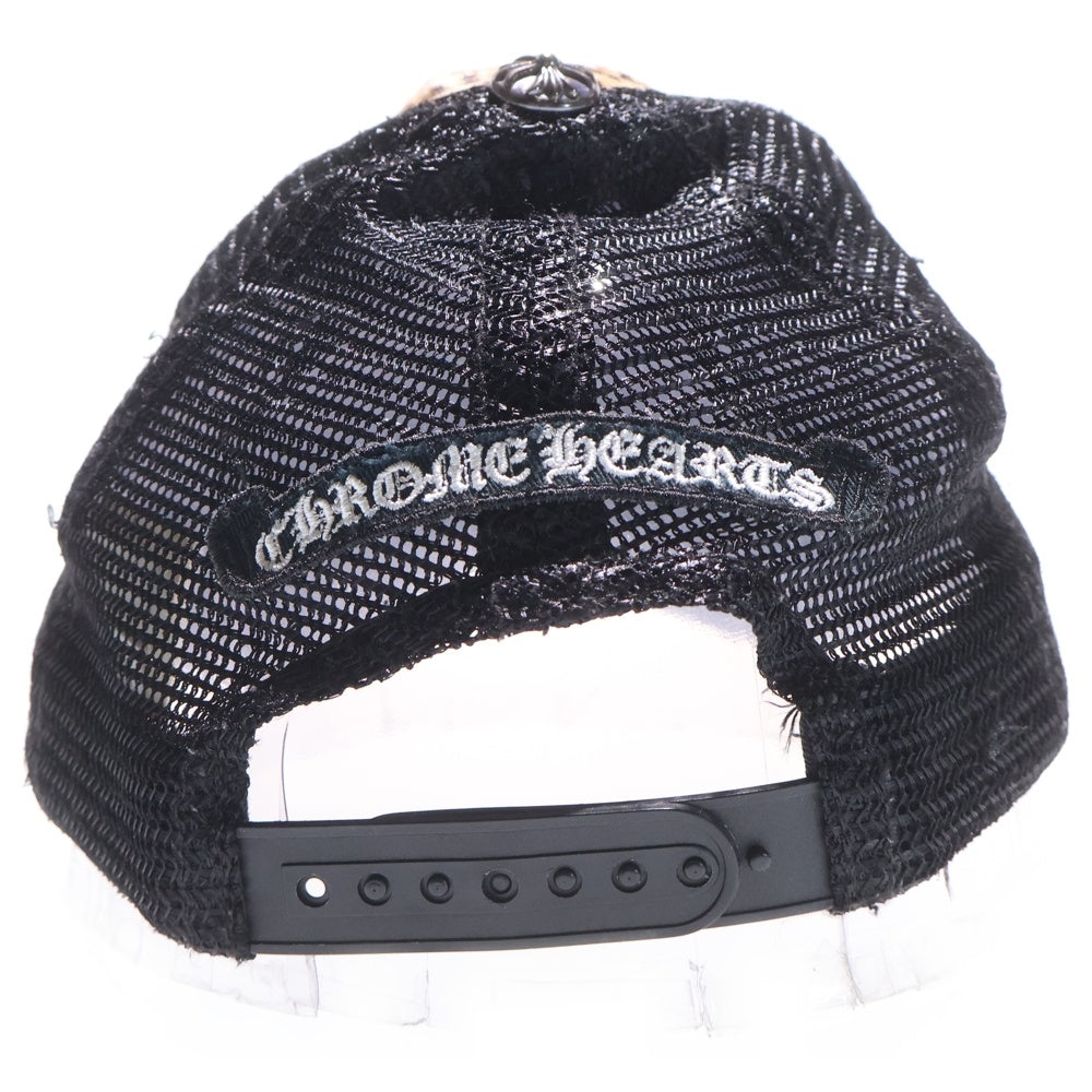 CHROME HEARTS(クロムハーツ) OLD CEMETERY CRS PATCH TRUCKER CAP