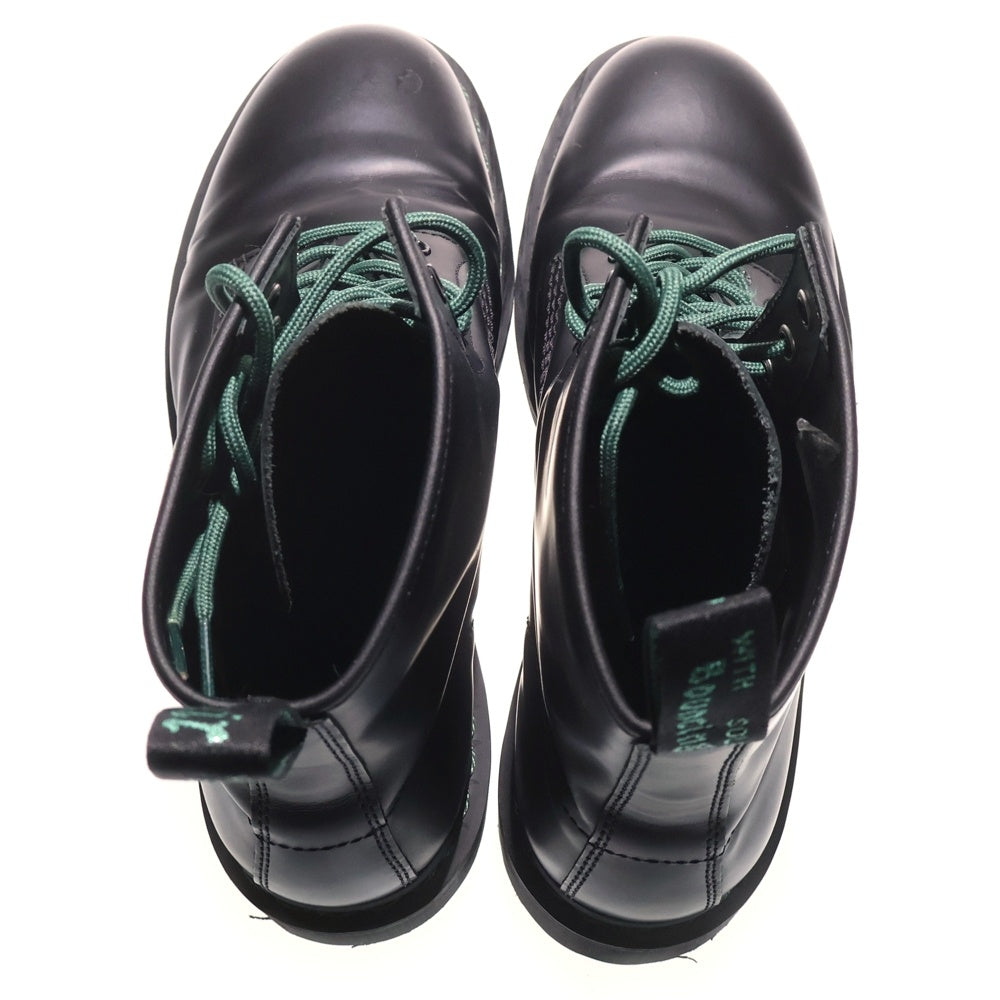 Dr.Martens(ドクターマーチン) 1460 8ホールブーツ スムースレザー ハイカットシューズ ブラック/グリーン US11