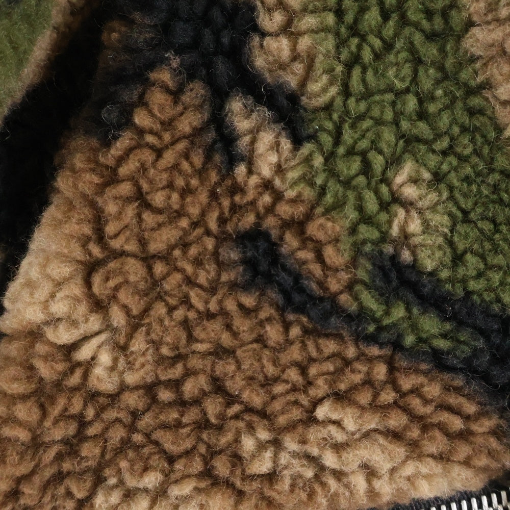 CELINE(セリーヌ) CAMO FLEECE VEST カモ フリース ベスト ブラウン/グリーン 2Y306893L