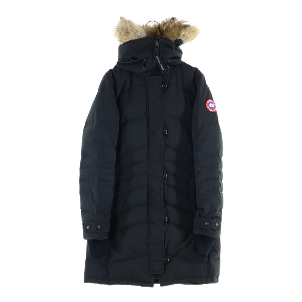 CANADA GOOSE(カナダグース) LORETTA JACKET ロレッタ ファー ダウンジャケット ブラック レディース 2090L