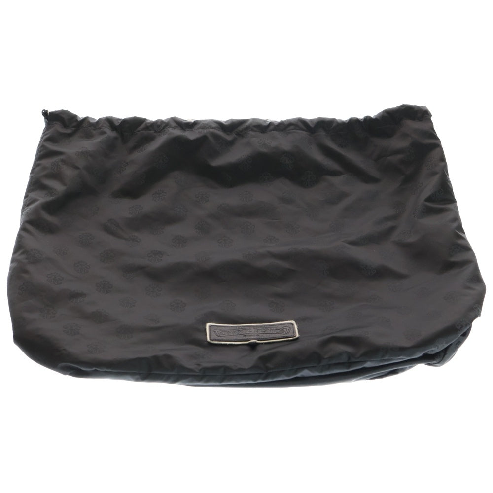 CHROME HEARTS(クロムハーツ) FS TOTE FSトート タイニーCHクロス装飾クロスパッチ付き レザートートバッグ ホワイト