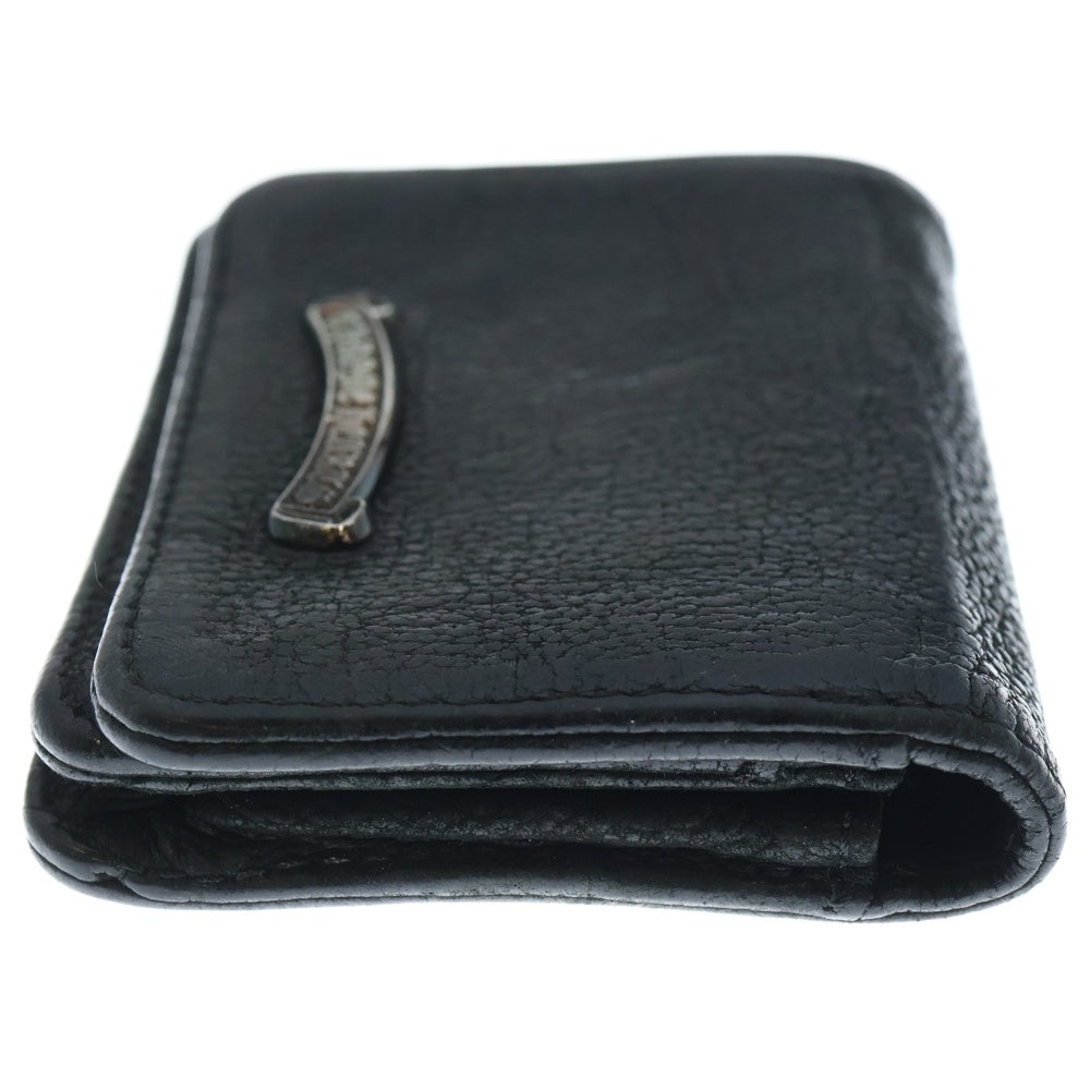 CHROME HEARTS(クロムハーツ) CRD CSE3PKTWDV1 アーチロゴプレート3ポケットレザーカードケース レディース