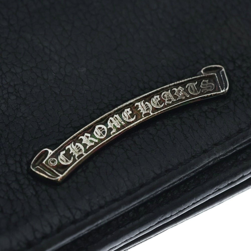 CHROME HEARTS(クロムハーツ) CRD CSE3PKTWDV1 アーチロゴプレート3ポケットレザーカードケース レディース