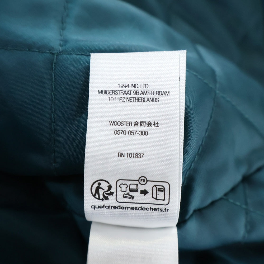 SUPREME(シュプリーム) 25AW Quilted Lined Hooded Velvet Shirt キルティング ラインド ベロアフードシャツ 長袖シャツ グリーン