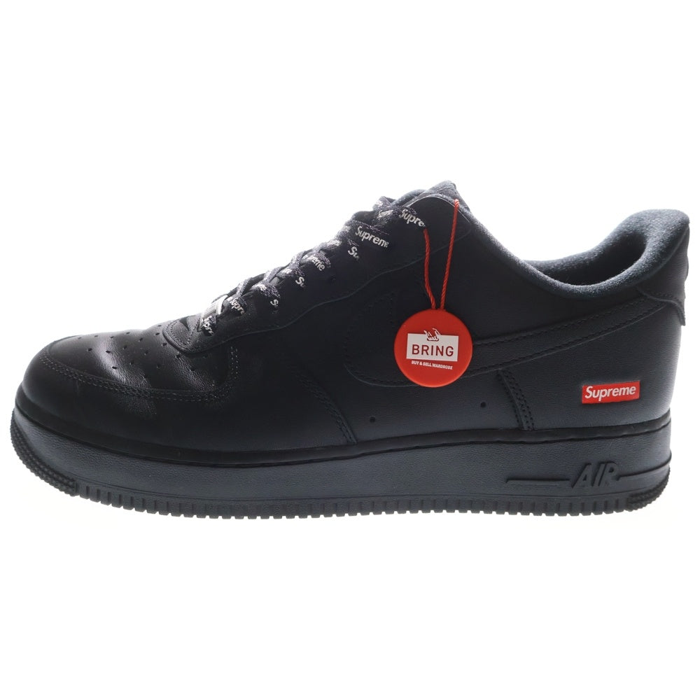 NIKE(ナイキ) ×Supreme AIR FORCE1 LOW シュプリーム エアフォース1 ローカットスニーカー ブラック US10.5/28.5cm CU9225-001 ブラック