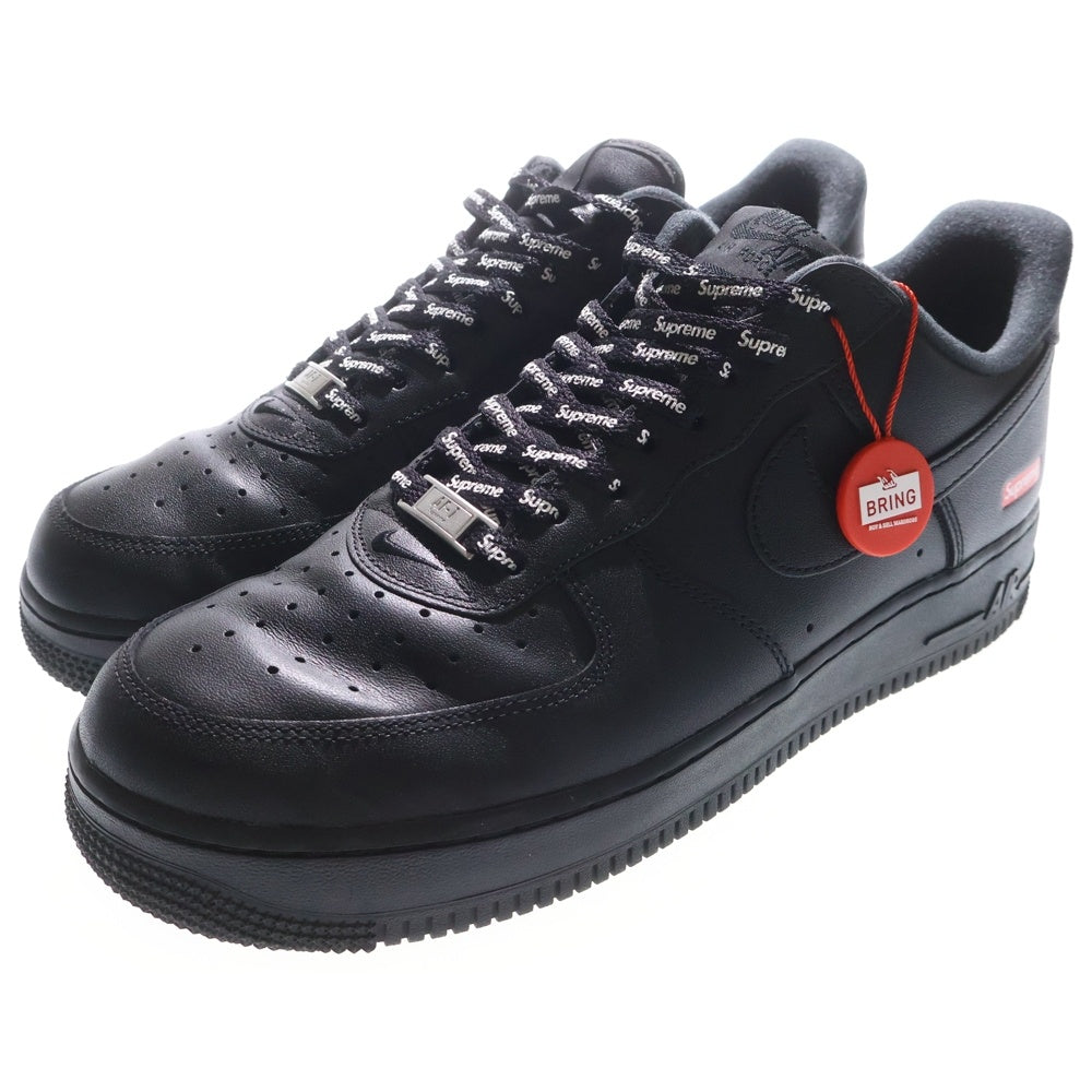 NIKE(ナイキ) ×Supreme AIR FORCE1 LOW シュプリーム エアフォース1 ローカットスニーカー ブラック US10.5/28.5cm CU9225-001 ブラック
