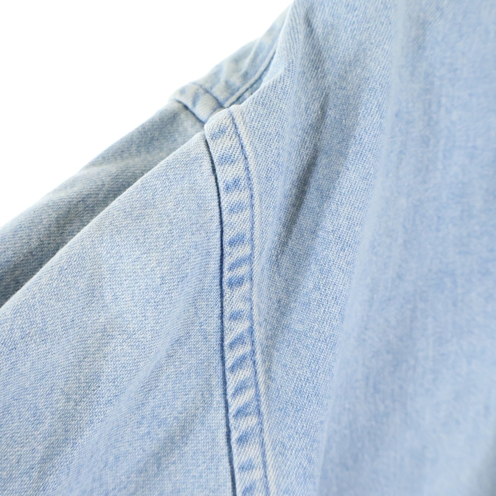 BALENCIAGA(バレンシアガ) 19SS Back Logo Denim Shirt バックロゴオーバーサイズデニムシャツ インディゴ 557578 TYE24