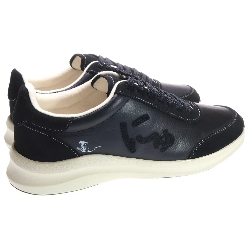 Sangacio(サンガッチョ) BLOW BRANDALISED バンクシーグラフィティフォト ローカットスニーカー ブラック