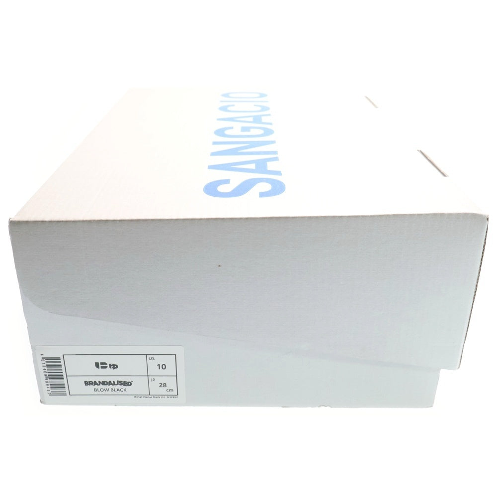 Sangacio(サンガッチョ) BLOW BRANDALISED バンクシーグラフィティフォト ローカットスニーカー ブラック