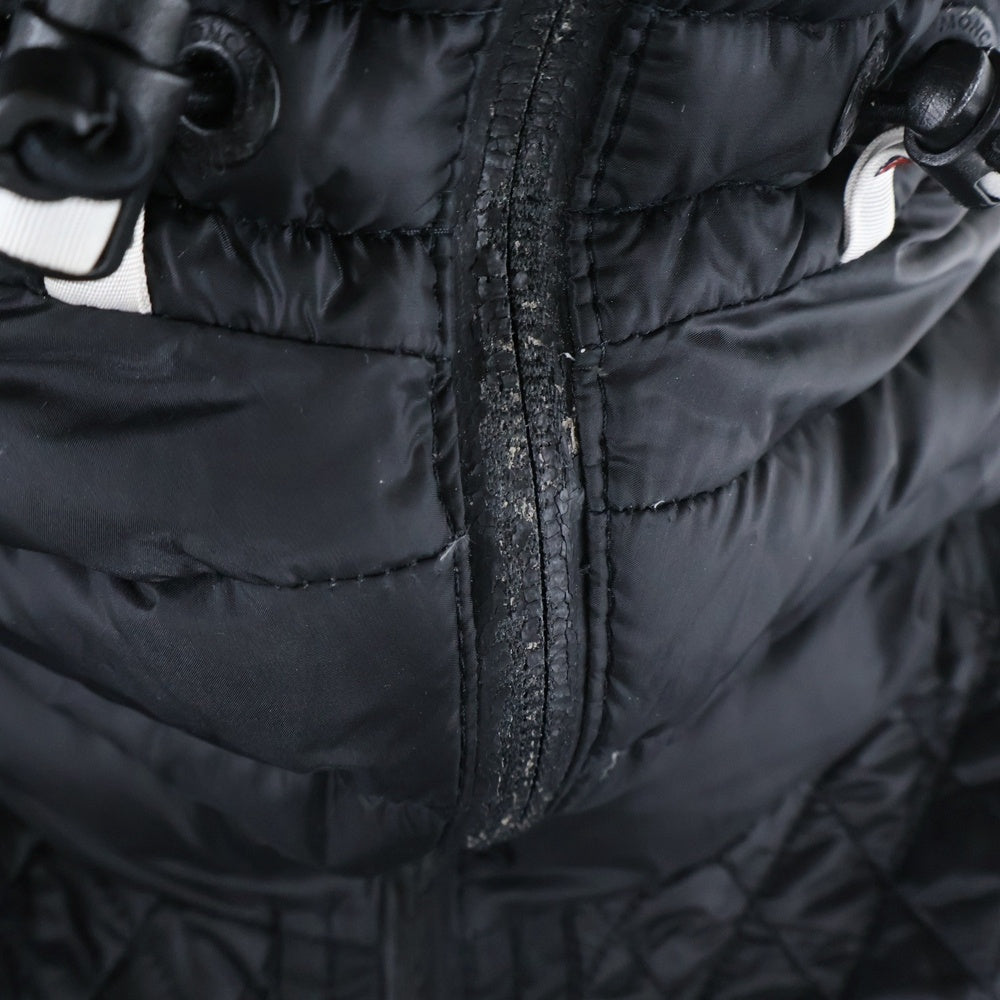 MONCLER(モンクレール) PALU GIUBBOTTO フーデッドダウンジャケット キルティングコート ブラック 120984531405