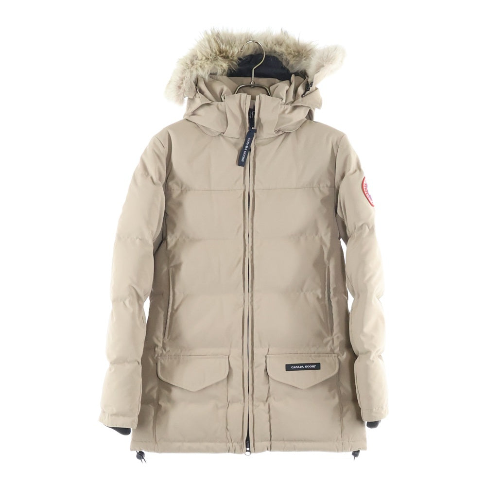 CANADA GOOSE(カナダグース) JASPER PARKA ジャスパーパーカー ファー付きフーデッドダウンジャケット ベージュ 68F8490