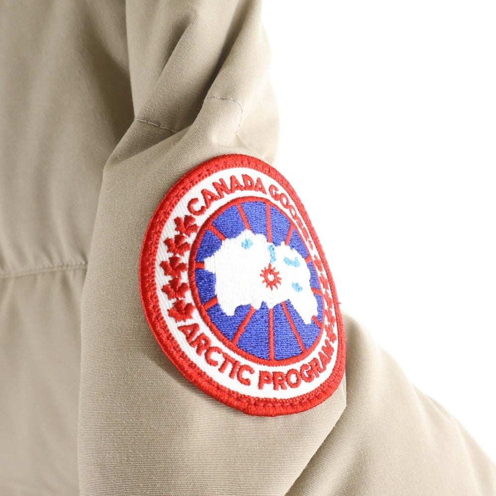 CANADA GOOSE(カナダグース) JASPER PARKA ジャスパーパーカー ファー付きフーデッドダウンジャケット ベージュ 68F8490