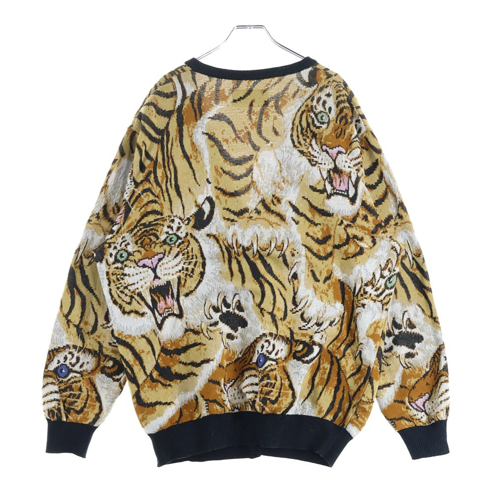 WACKO MARIA(ワコマリア) TIM LEHI JACQUARD CARDIGAN ティムリーハイ ジャガードカーディガン ブラウン