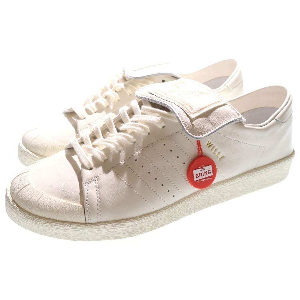 adidas(アディダス) ×WILLY CHAVARRIA CHAVARRIA JABBAR LOW ウィリーチャバリア ジャバー ローカットスニーカー ホワイト US12/30cm JP6108