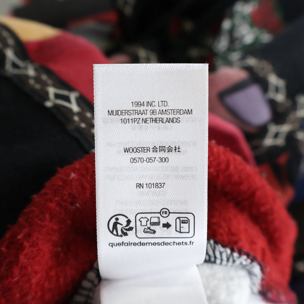 SUPREME(シュプリーム) 25AW ×Number (N)ine Patchwork Zip Up Hooded Sweatshirt ナンバーナイン パッチワーク ジップアップスウェットパーカー フーディー マルチ