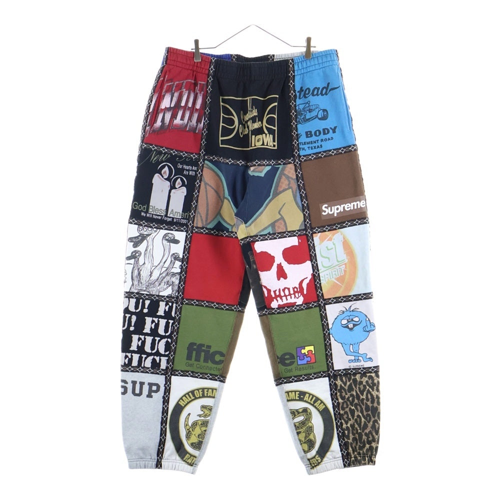 SUPREME(シュプリーム) 25AW ×Number (N)ine Patchwork Sweatpant ナンバーナイン パッチワーク スウェットパンツ マルチ