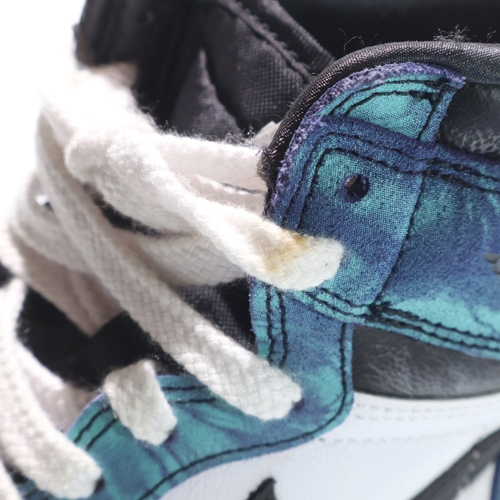 NIKE(ナイキ) WMNS AIR JORDAN 1 HIGH OG Tie-Dye CD0461-100 ウィメンズ エアジョーダン1 タイダイブルー ハイカットスニーカー US7/24.0cm レディース