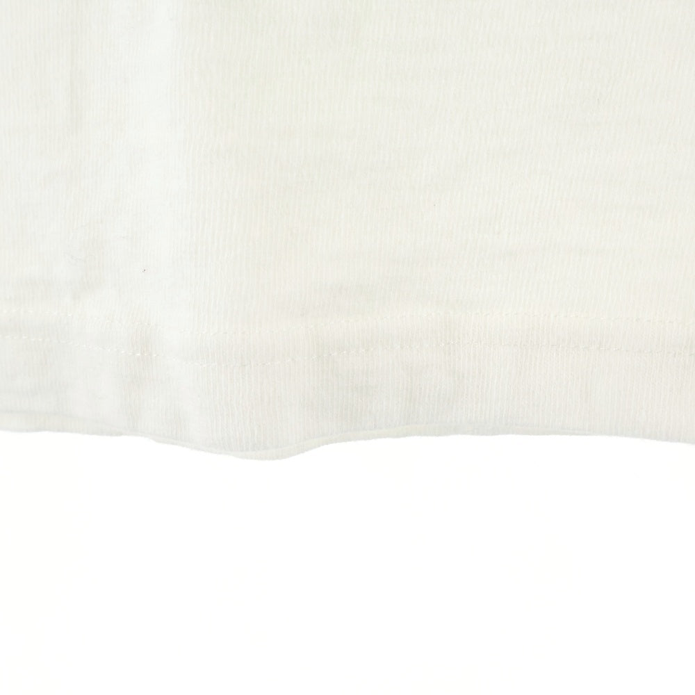 DIOR(ディオール) 23AW ×DENIM TEARS TEE ×デニムティアーズ フロントロゴ刺繍 半袖Tシャツ ホワイト 393J696I0849