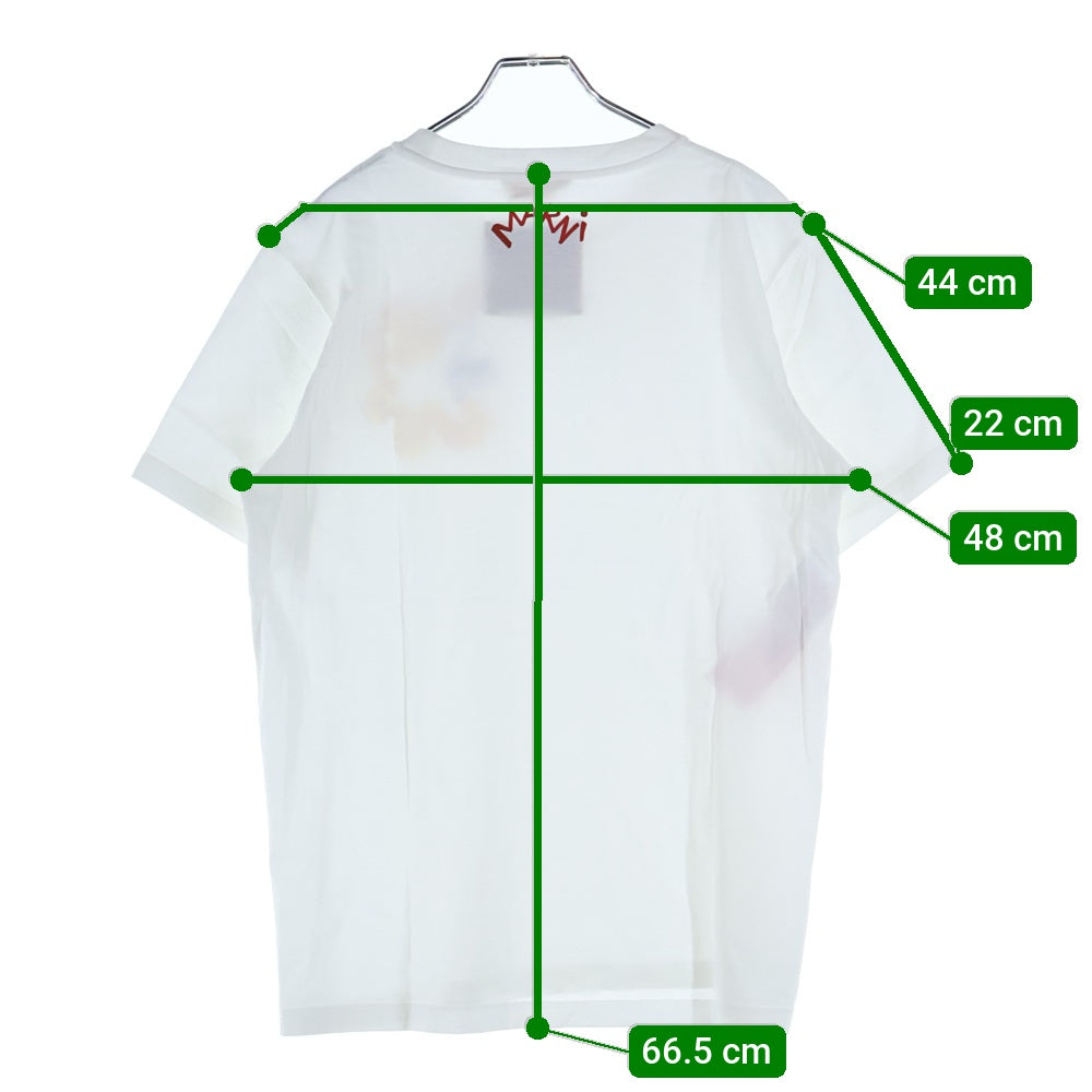 MARNI(マルニ) グラフィックロゴ 半袖Tシャツ カットソー ホワイト