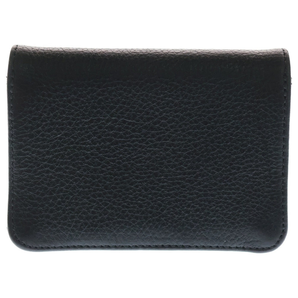 CHROME HEARTS(クロムハーツ) CRD CSE3PKTWDV1 アーチロゴプレート3ポケットレザーカードケース ブラック