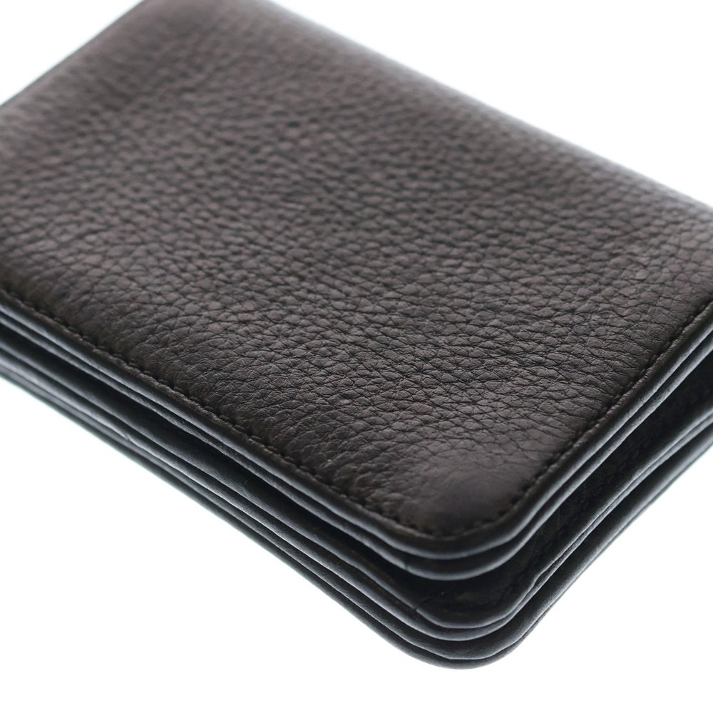 CHROME HEARTS(クロムハーツ) CRD CSE3PKTWDV1 アーチロゴプレート3ポケットレザーカードケース ブラック