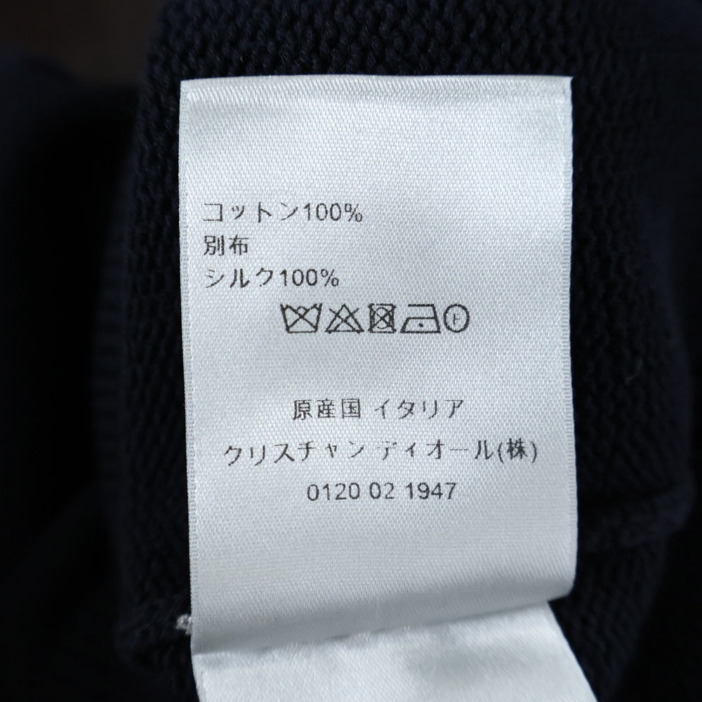 DIOR(ディオール) オブリーク インサート コットン クルーネック セーター トレーナー ネイビー 113M638AT187
