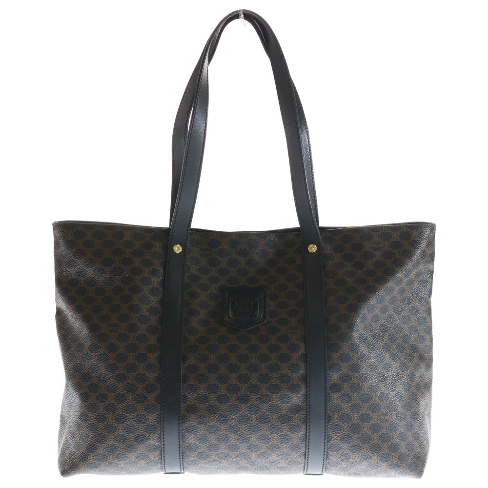 CELINE(セリーヌ) マカダム トリオンフ 総柄 ハンドバッグ ブラウン M98/1 レディース