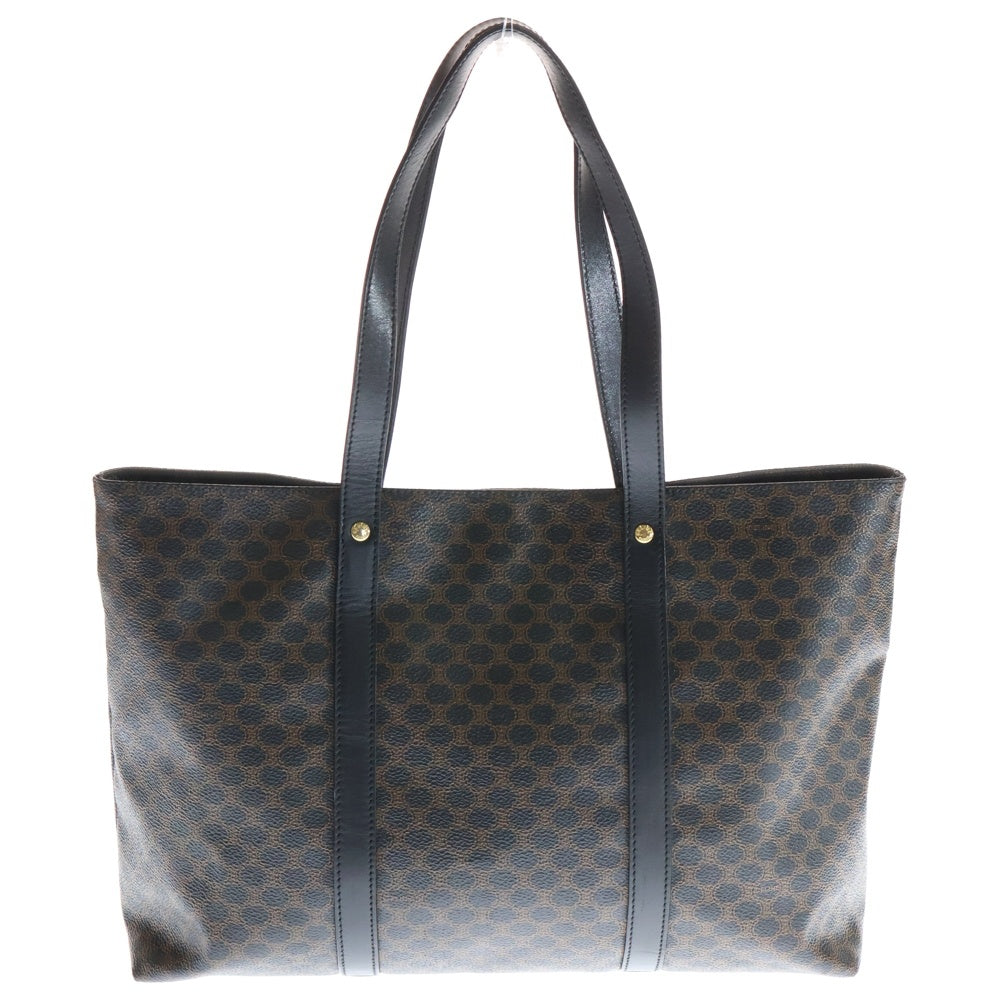 CELINE(セリーヌ) マカダム トリオンフ 総柄 ハンドバッグ ブラウン M98/1 レディース