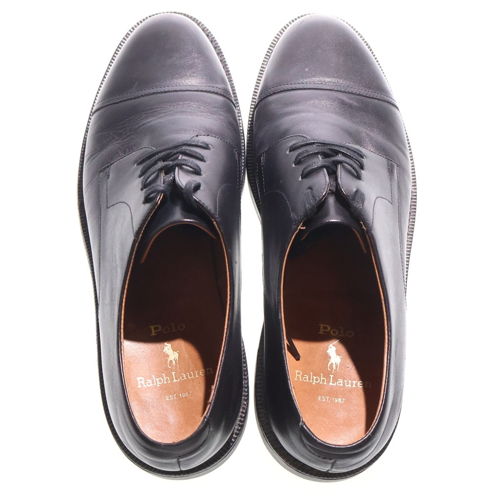 POLO RALPH LAUREN(ポロラルフローレン) ASHER CAPTOE レースアップ ドレスシューズ ブラック
