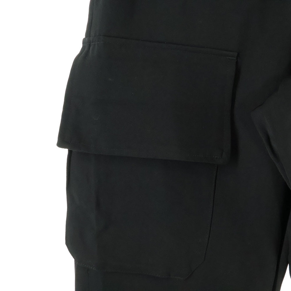 REGULATION Yohji Yamamoto MEN(レギュレーションヨウジヤマモトメン) Draw String Wide Pants ドローストリングワイドパンツ ブラック HC-P02-140