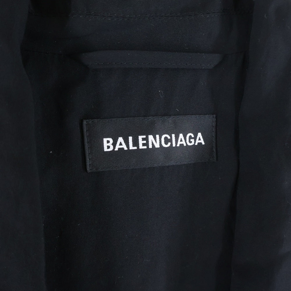 BALENCIAGA(バレンシアガ) Over Sized Shirts オーバーサイズ 長袖シャツ ブラック 647368 TFO02