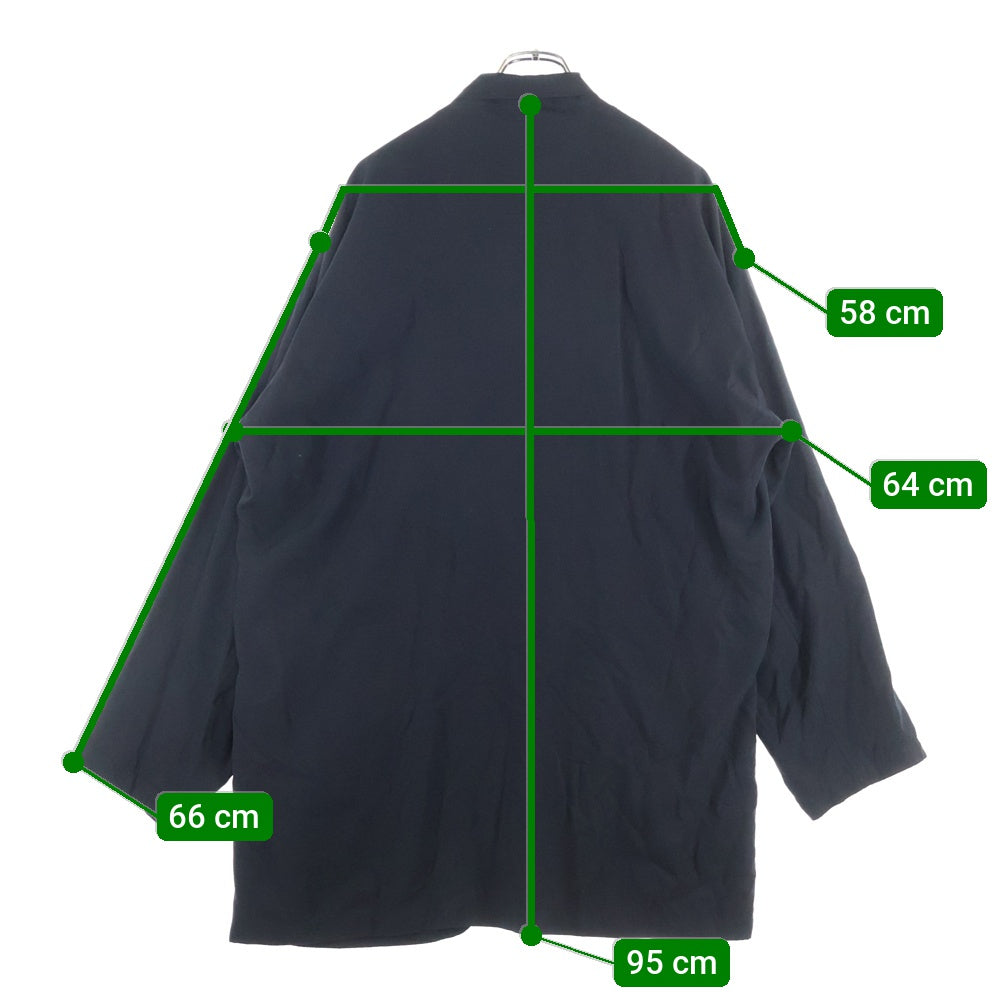 BALENCIAGA(バレンシアガ) Over Sized Shirts オーバーサイズ 長袖シャツ ブラック 647368 TFO02