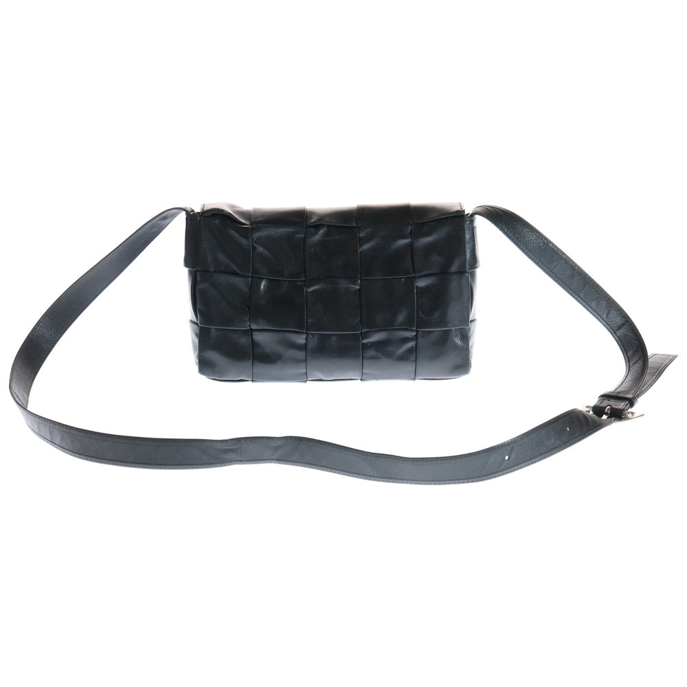 BOTTEGA VENETA(ボッテガヴェネタ) Cassette Cross Bag カセット ミニ クロスボディ ショルダーバッグ ブラック レディース