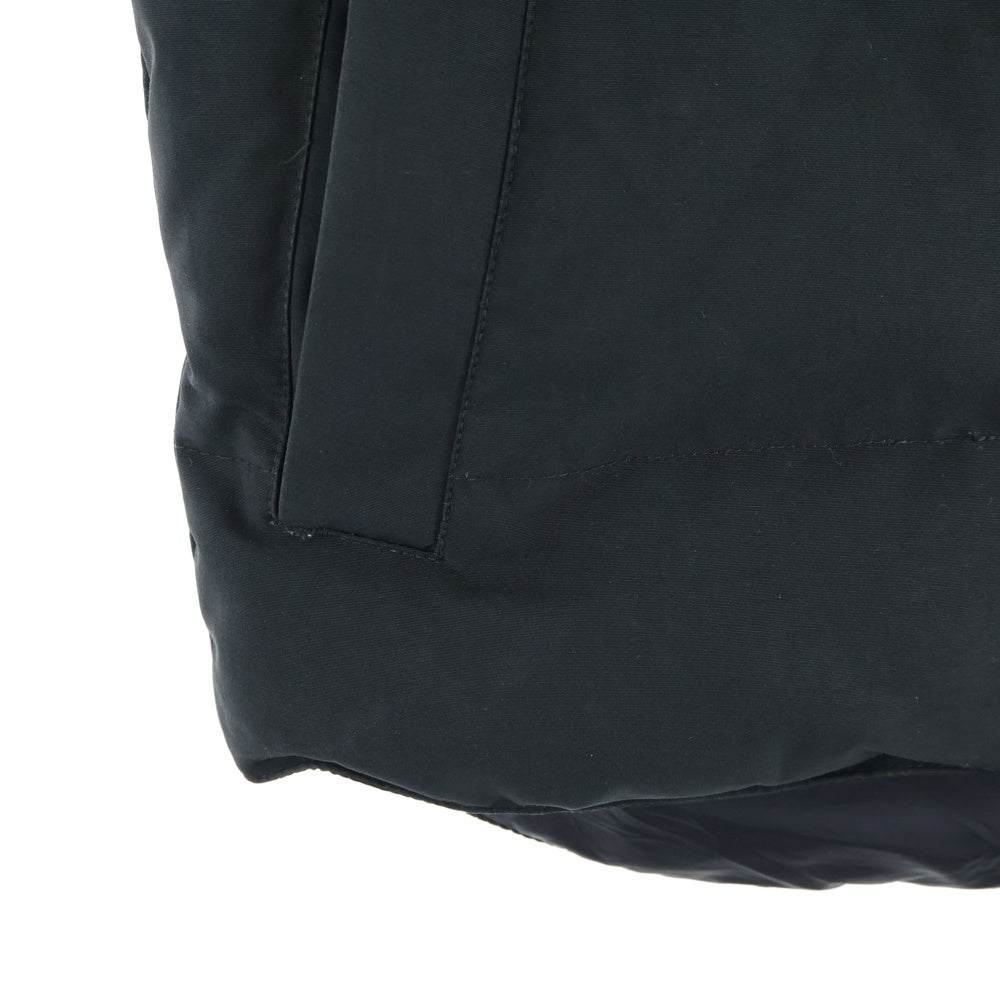 CANADA GOOSE(カナダグース) GARSON VEST ギャルソン ワッペンロゴ ジップアップ ダウンベスト ブラック 4151M